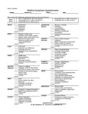 msq questionnaire|medical symptoms questionnaire scoring.